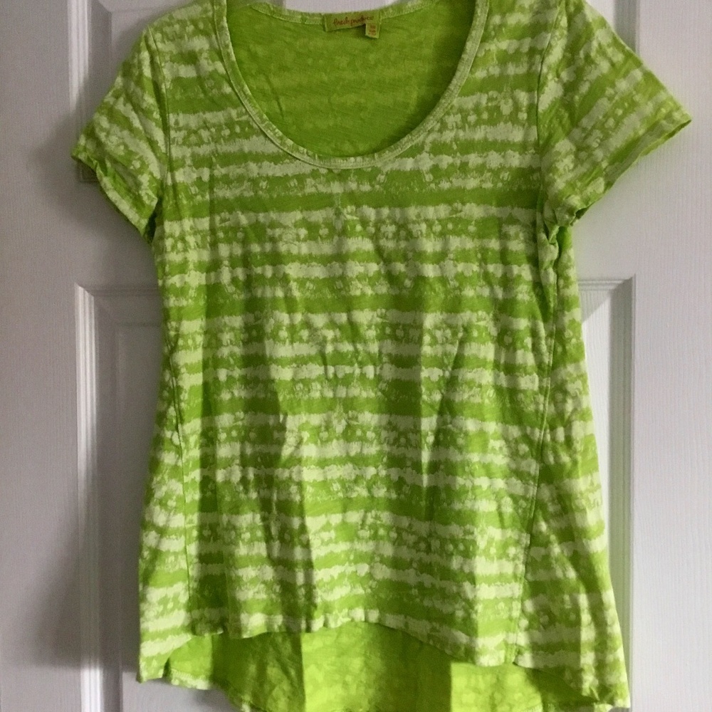 Fresh Produce cotton high low short sleeve top